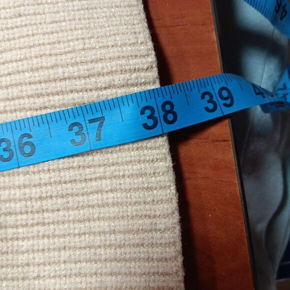 The Drop Sweater Dress Women's Size Medium Tan Hooded Slits Both Sides - Picture 5 of 7